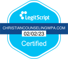 Legit Script Accreditation Logo for Counseling